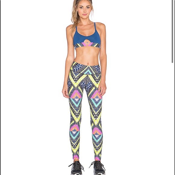 Mara Hoffman Crop lightspeed Legging Small - Picture 1 of 3